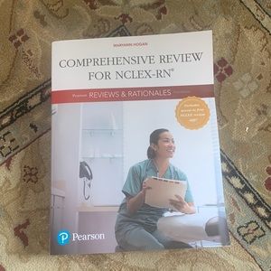 Pearson Comprehensive review for NCLEX-RN reviews and rationals third edition
